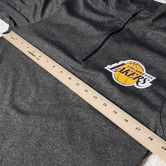 Unk Lakers Basketball Gray Long Sleeve Shirt - Picture 6 of 7